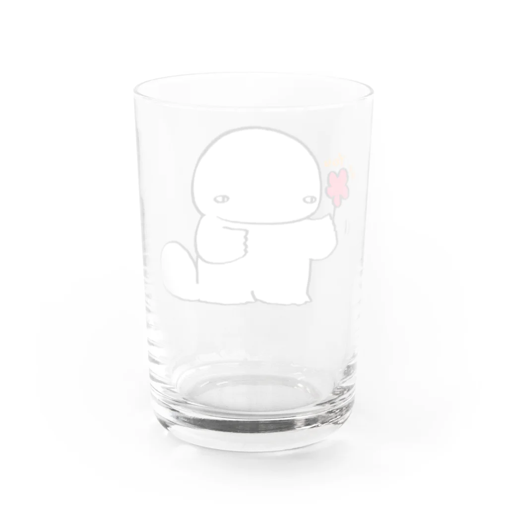 🍓塩野ネリコ🍓のオオサンショウウオ(For You) Water Glass :back