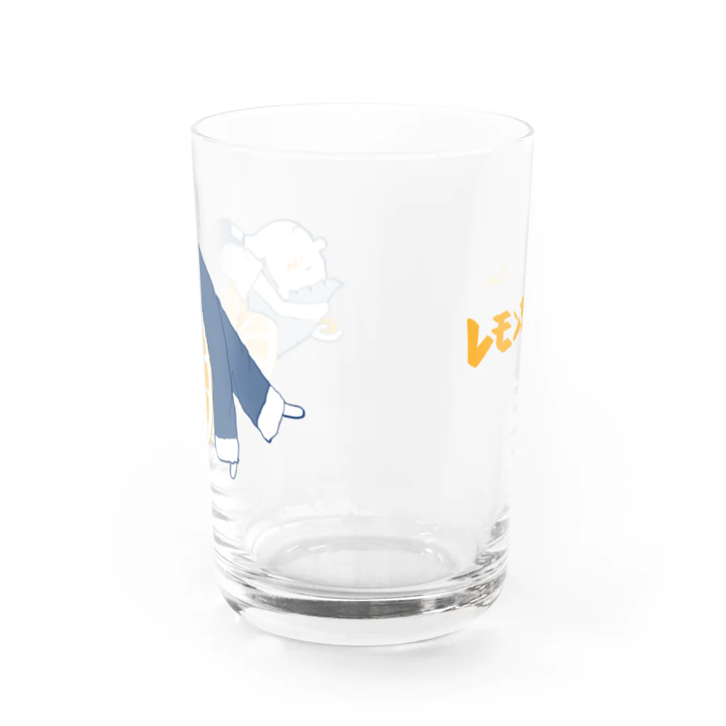 まっしゅぱこのLemonsour Water Glass :back