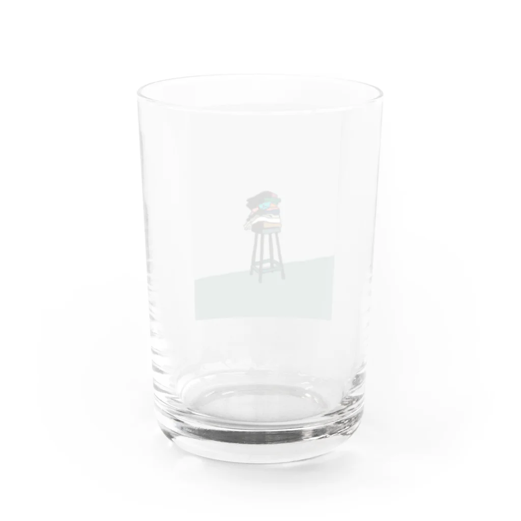 えりあしみどりのせいかつ Water Glass :back