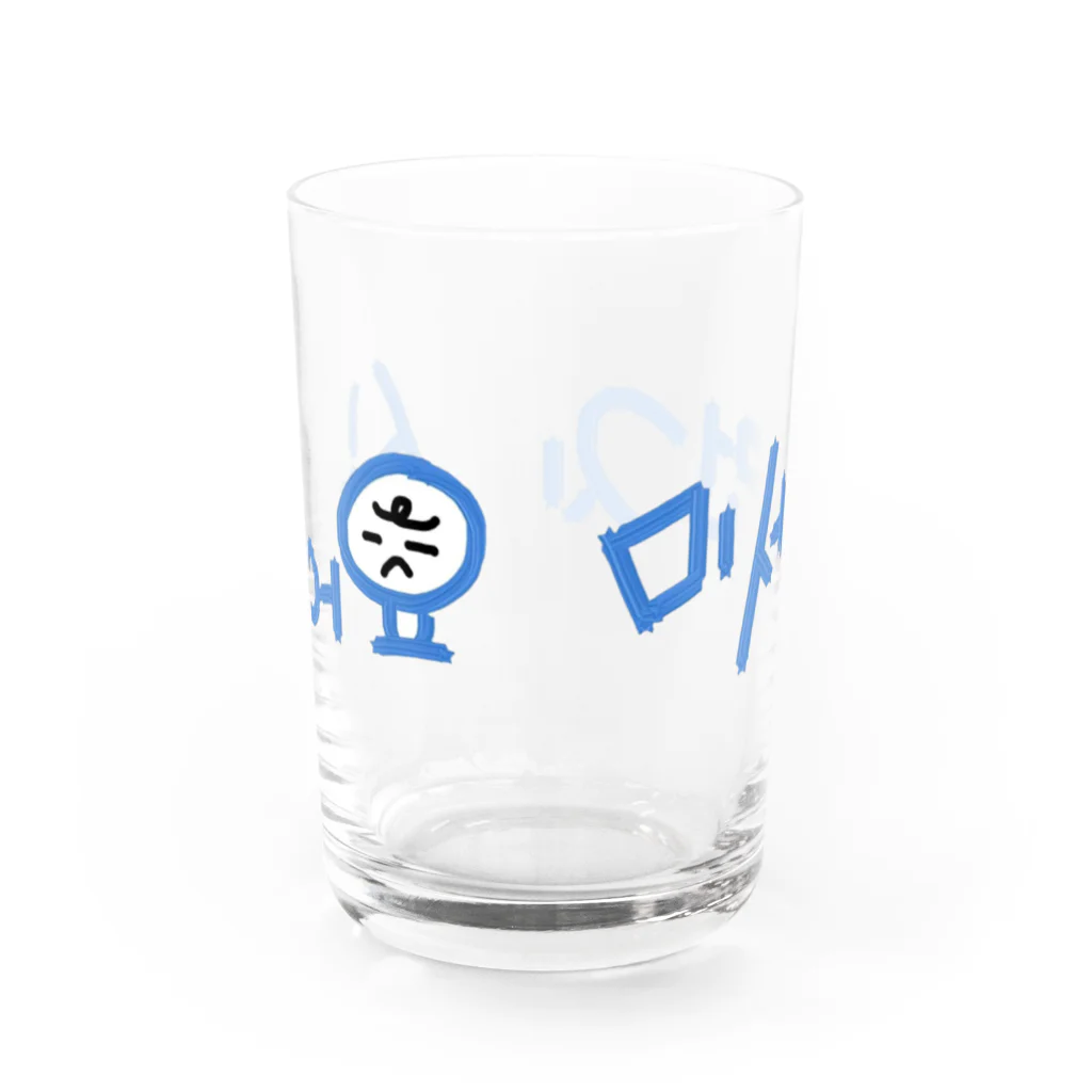 LalaHangeulの미세먼지 싫어요(PM2.5嫌いです) Water Glass :back