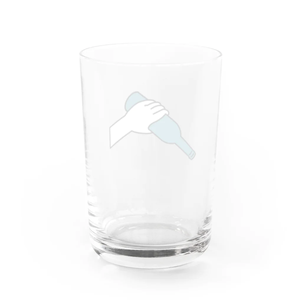 アカネのビン Water Glass :back