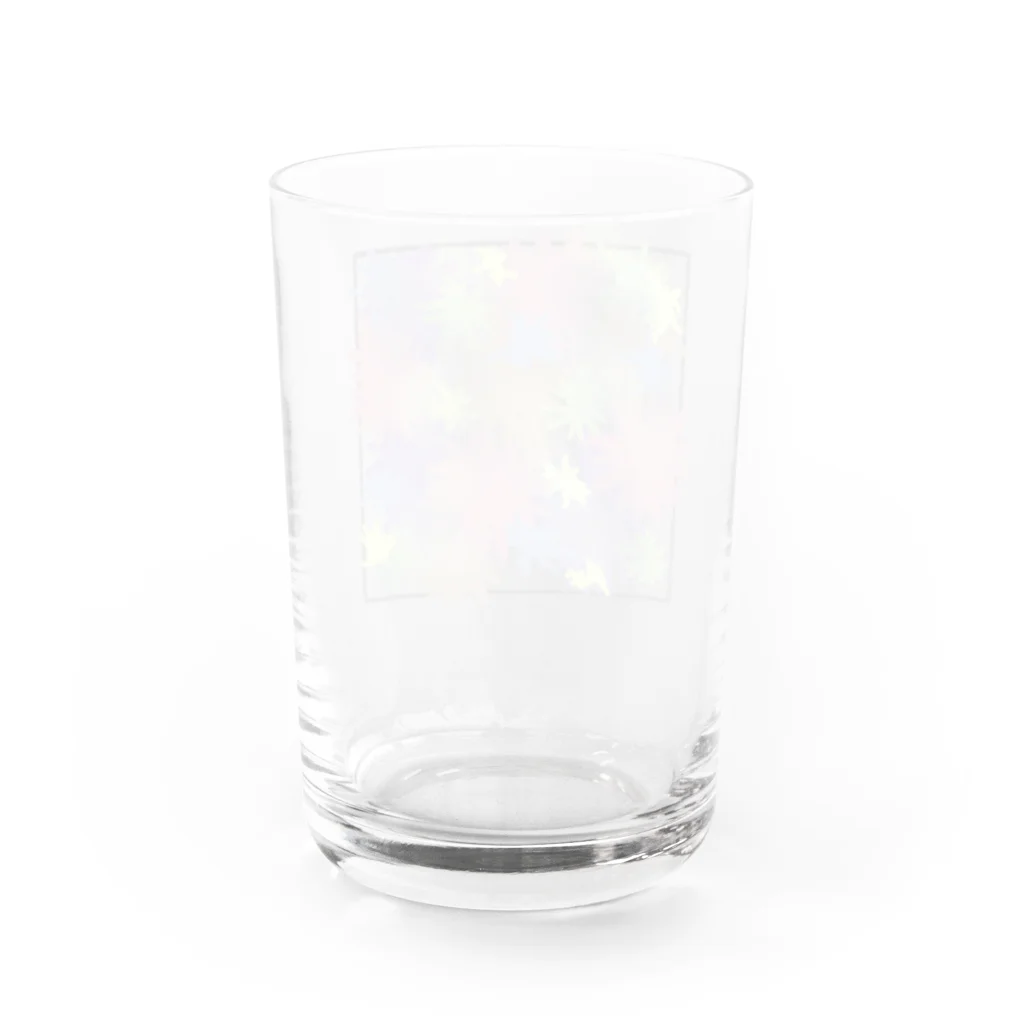 charu117のart カモフラ Water Glass :back