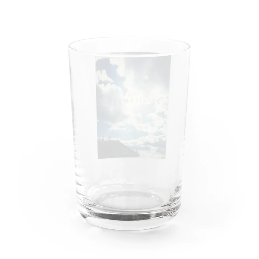 そらいろもようのソライロ5 Water Glass :back