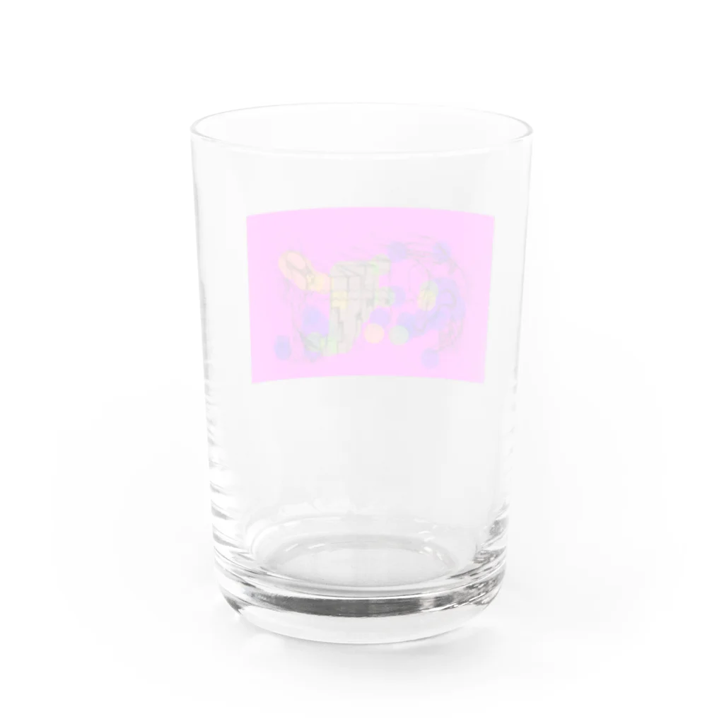 Shohei Fukudaのデジタルライブペイントに乾杯 Water Glass :back