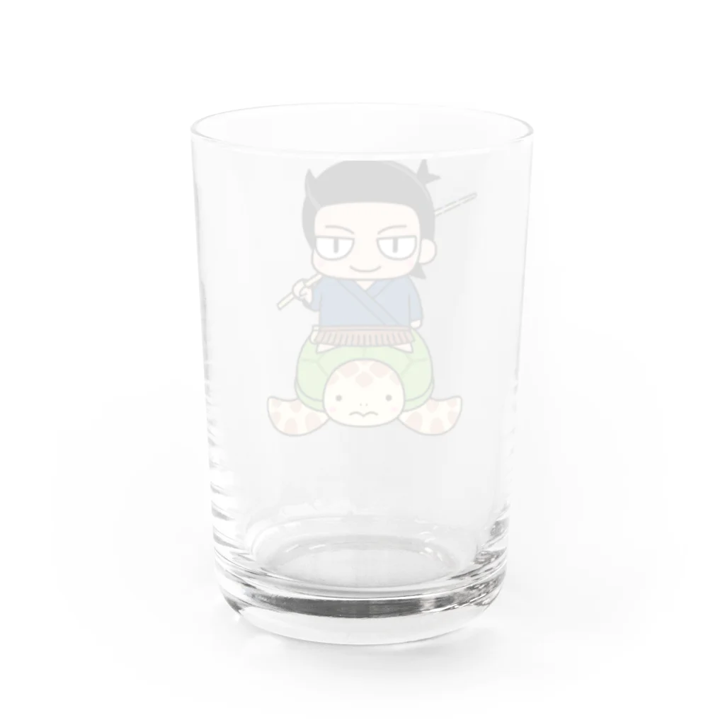アクセルスタイルの浦島太郎　Tシャツ Water Glass :back