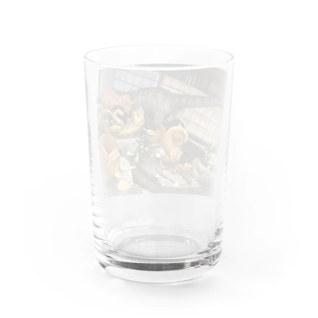 mizukiの恐竜  Water Glass :back