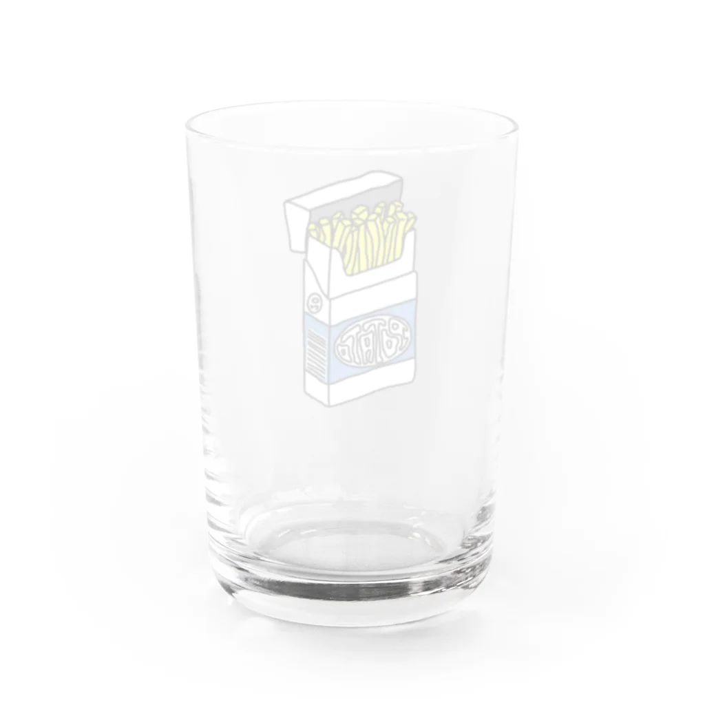 -vAw-のポータブルPOTATO  Water Glass :back