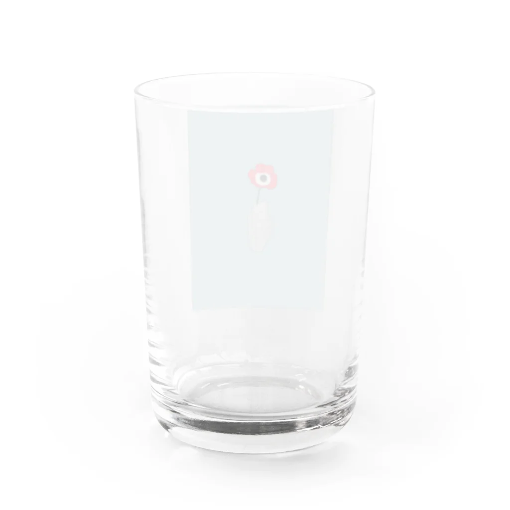 ゆるもちのアネモネ Water Glass :back
