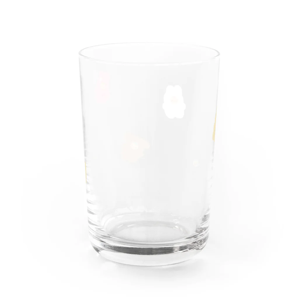 とまの泳グラス Water Glass :back