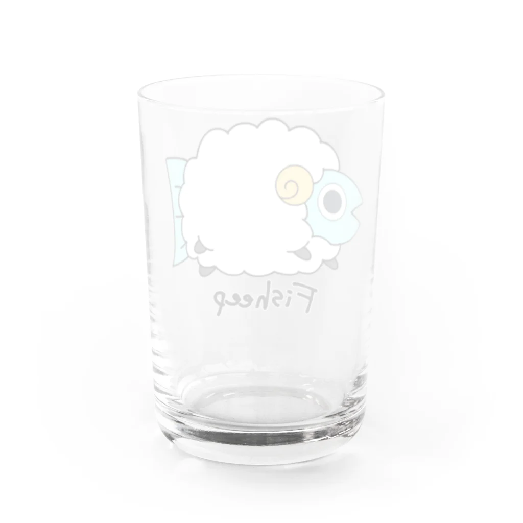 aritakujiraのサカナヒツジ Water Glass :back