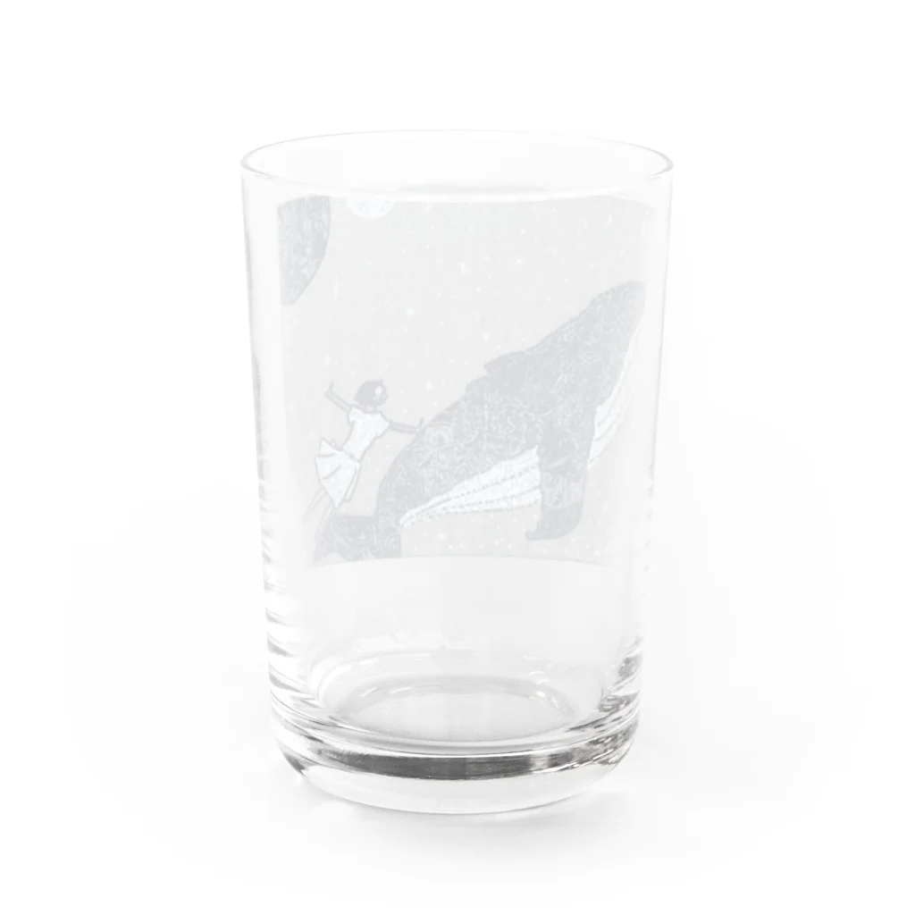 AIaiの鯨と私 Water Glass :back