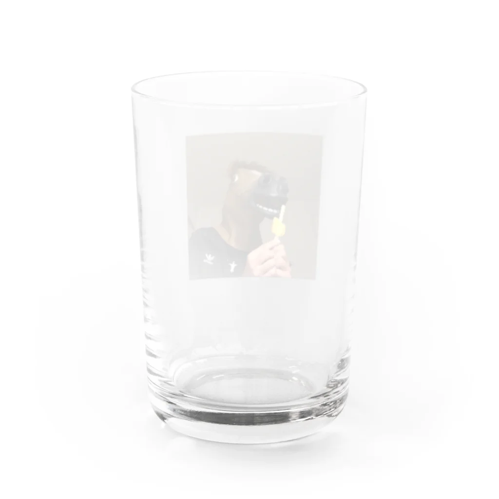 イキリキナコの祈祷馬 Water Glass :back