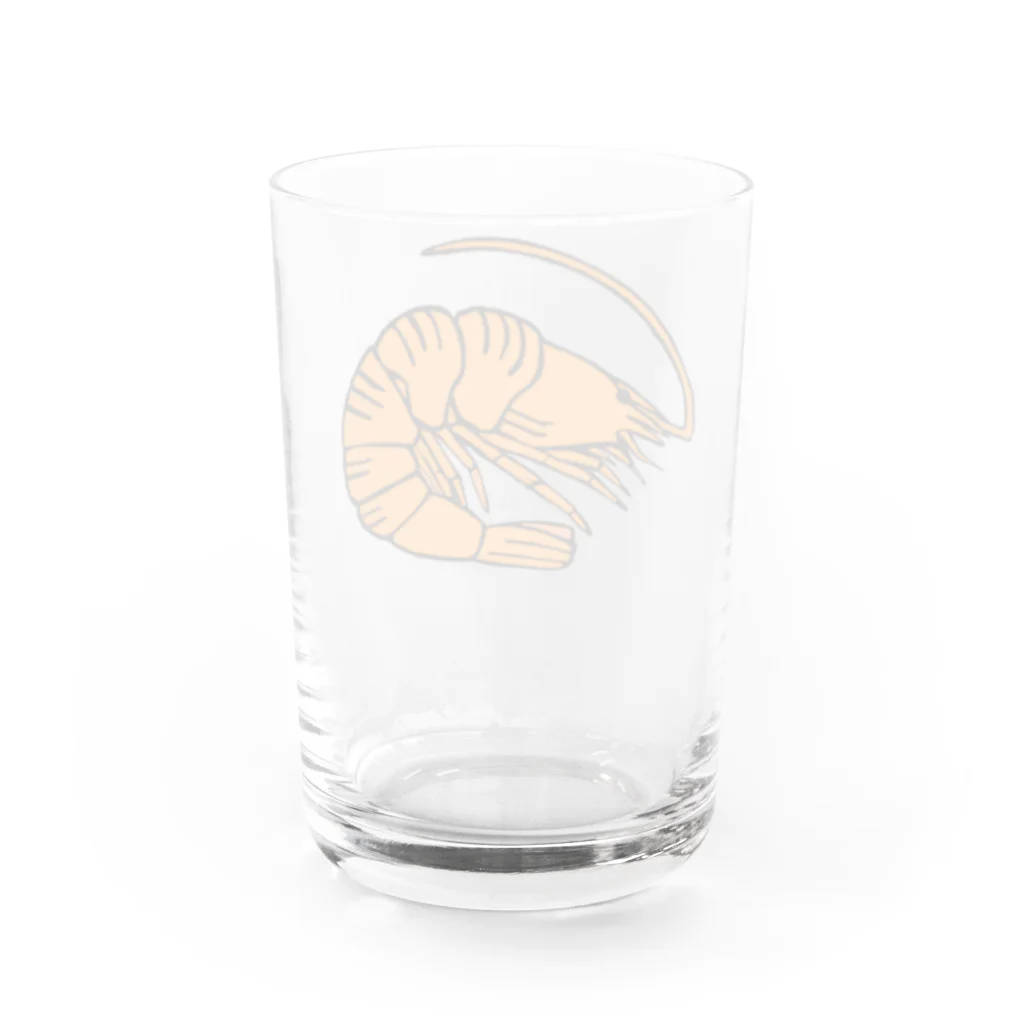 OGNdesignの海老　エビ　shrimp　NO.36 Water Glass :back