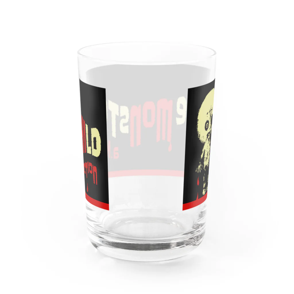 a.k.productionのモンスターチャイルド Water Glass :back