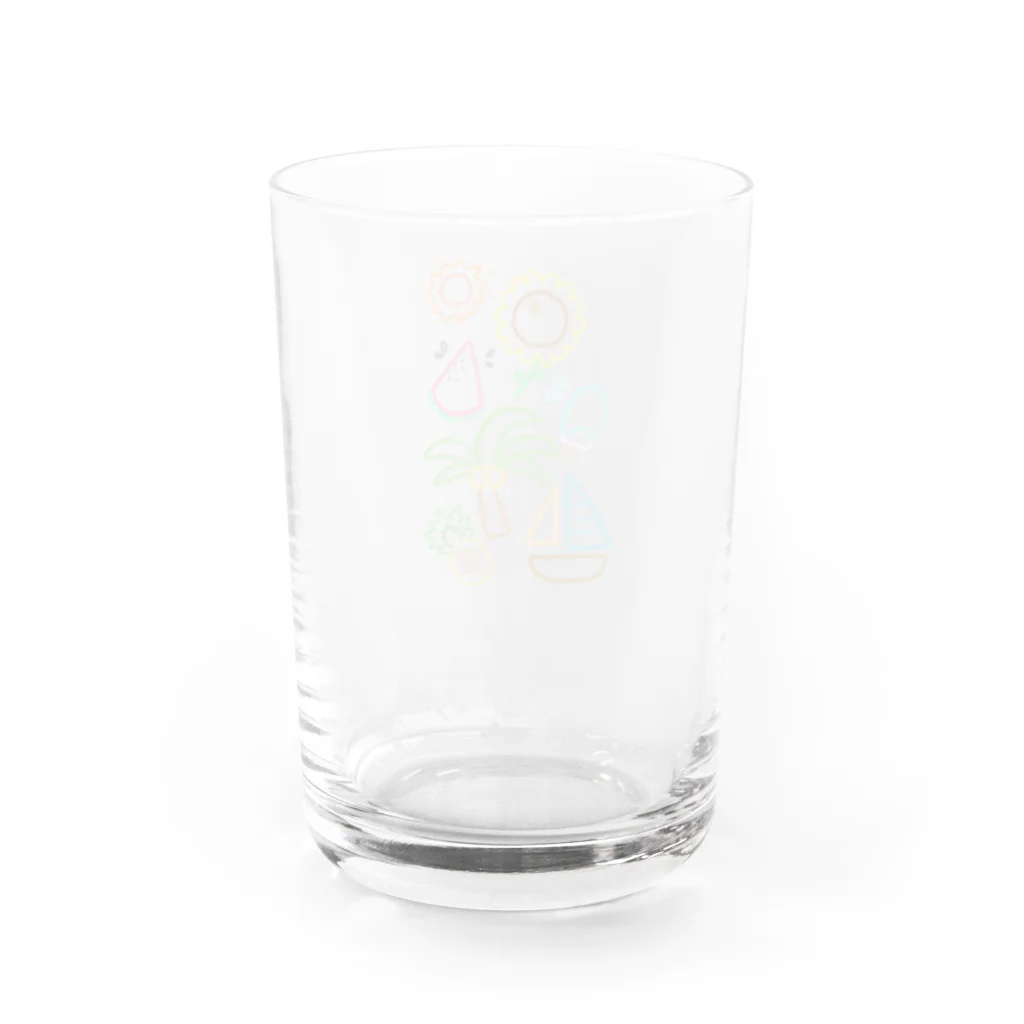 ななの⭐︎Summer⭐︎ Water Glass :back