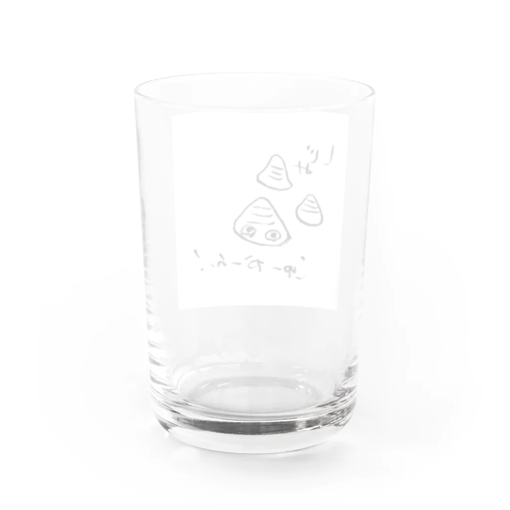 のぞみの毎日しじみ Water Glass :back