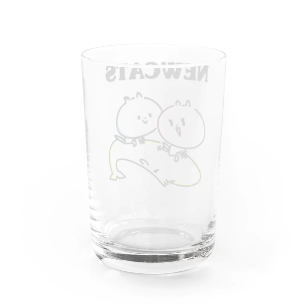 尾中たけしのね子とま太新シリーズ放送記念の（17）ベルーガ Water Glass :back