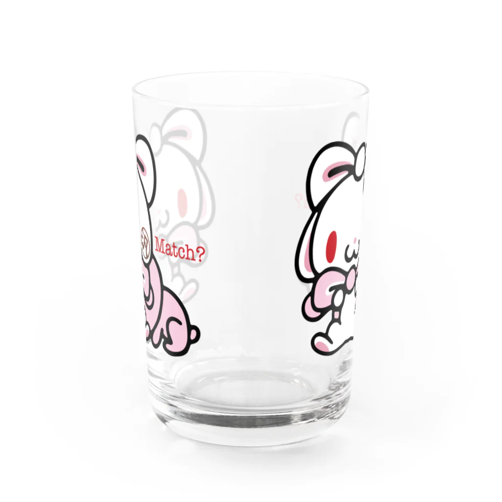 CHAX COLONY imaginariの【各20点限定】汎用うさぎ(B) Water Glass :back