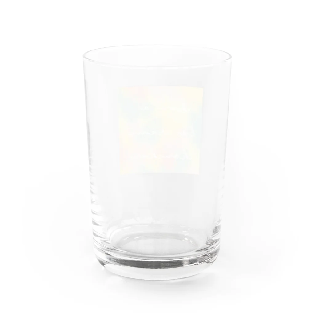 momo shopのchouchou Water Glass :back