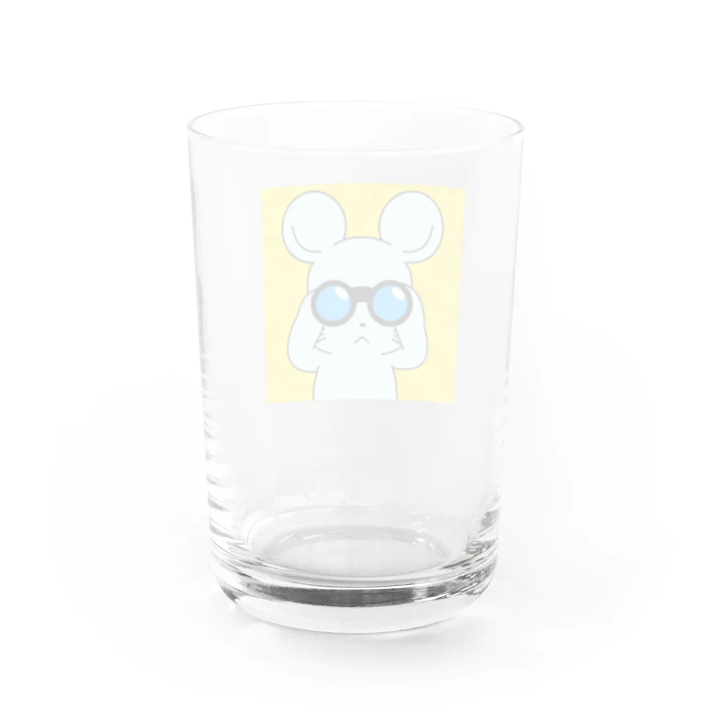 サラの現場のネズミさん Water Glass :back