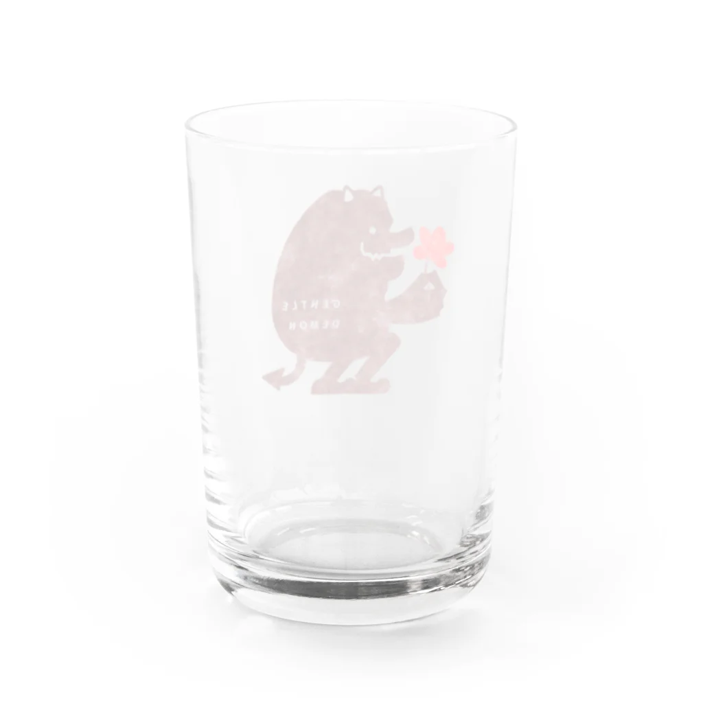TakeLoop_goodsのGentle Demon Water Glass :back