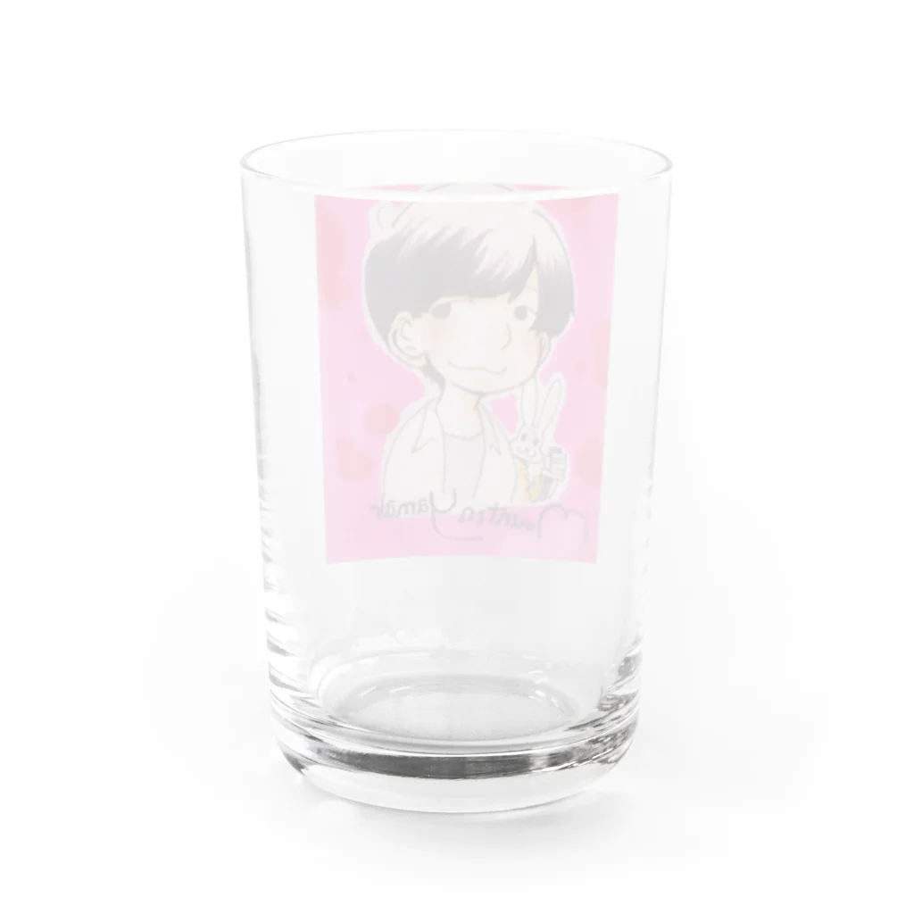 マウンテンヤマーのヤマーのアイコン Water Glass :back