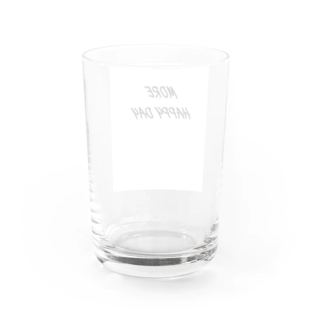 MORE HAPPY DAYのMORE HAPPY DAY Water Glass :back