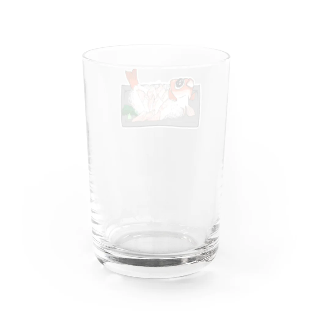 太幸丸のテンカラ(メバル)刺身 Water Glass :back