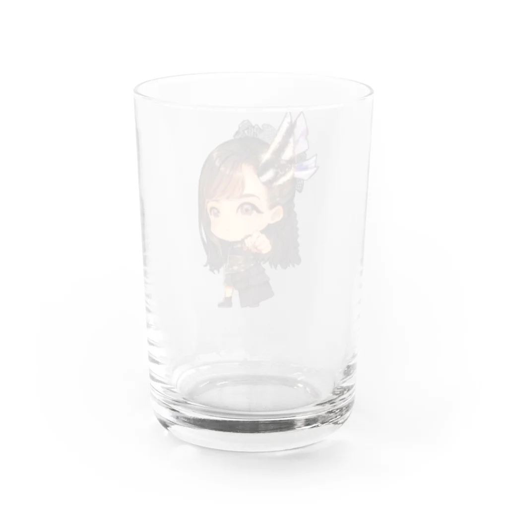 韓国キャラクターアート K MOE のMO Water Glass :back