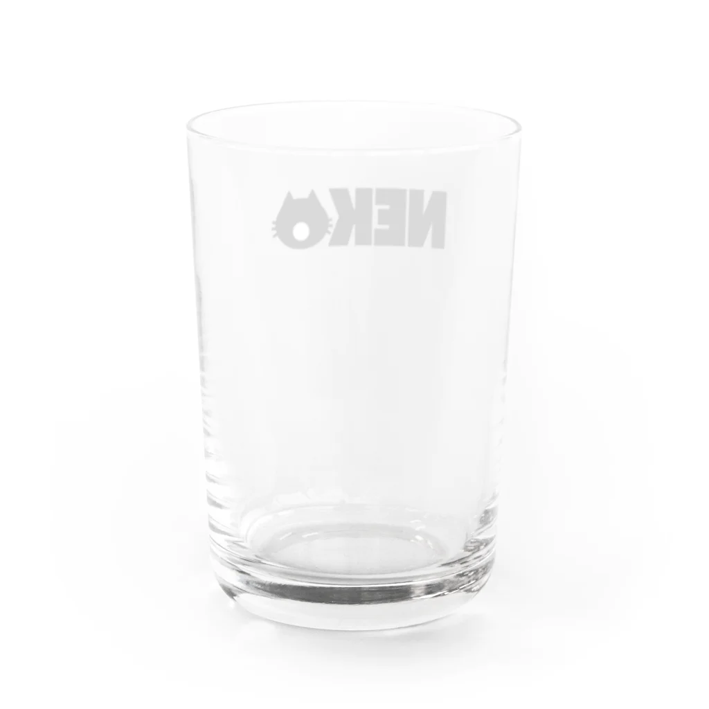 松田トロのNE-KO Water Glass :back