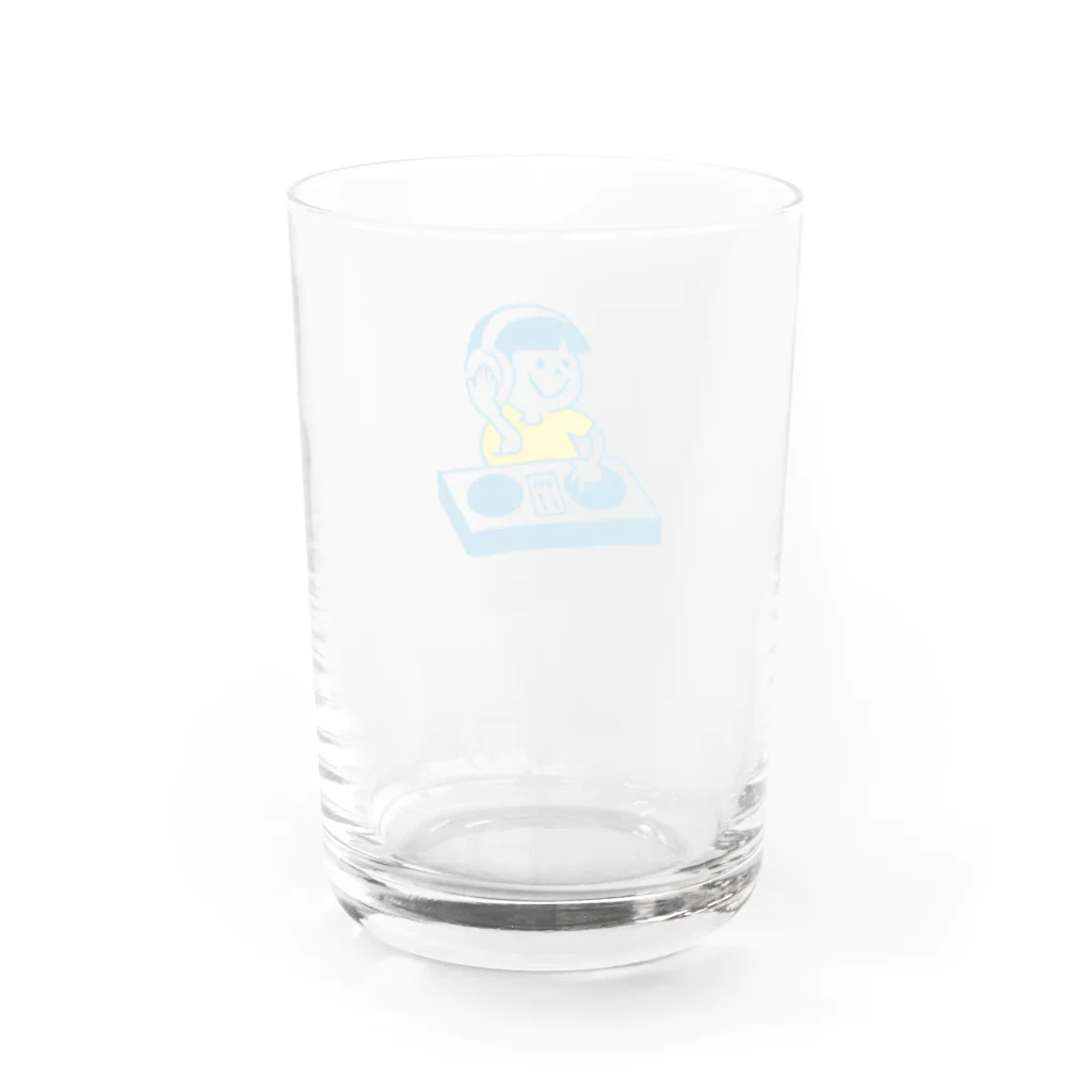 ネコスマッシュのDJ BOY Water Glass :back