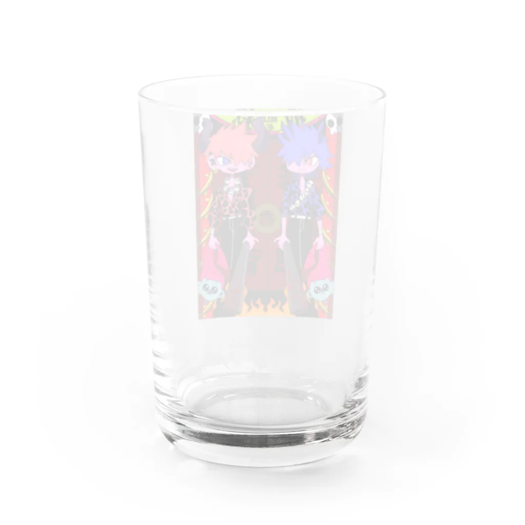 壱の地獄 Water Glass :back