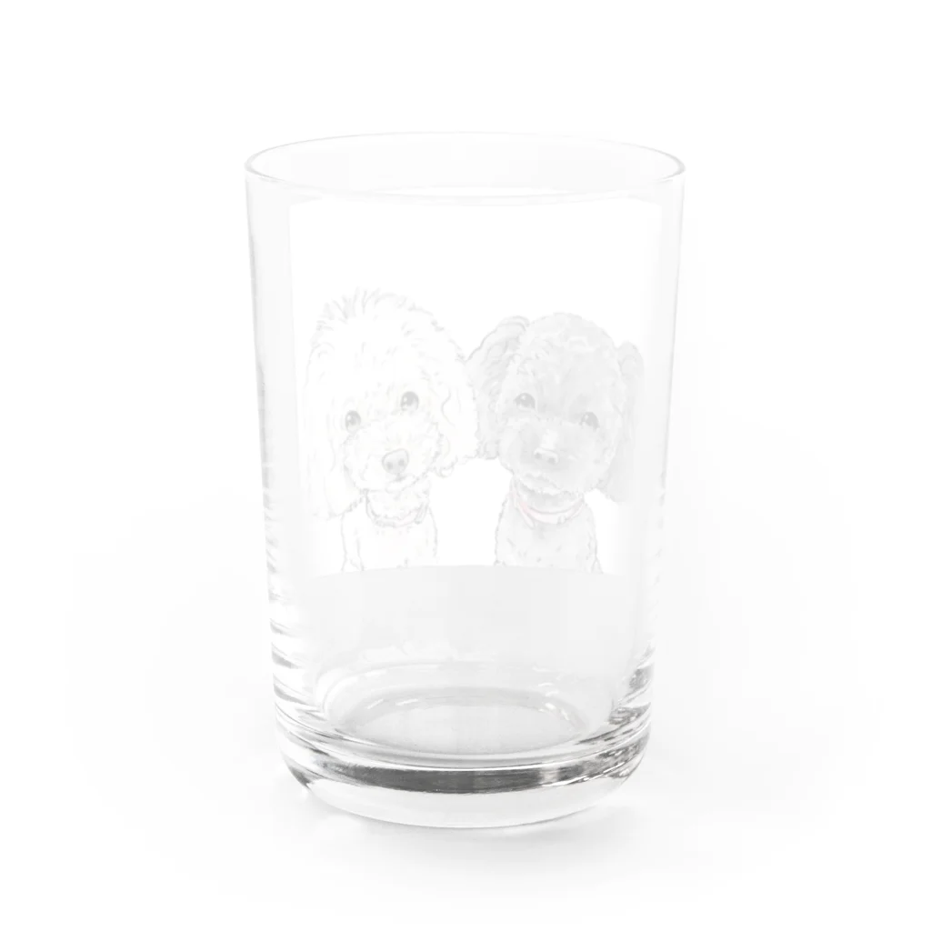 なるみ堂もりたなみこのマイペットグッズ♡ Water Glass :back