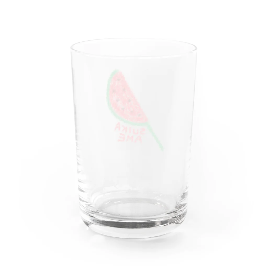 NATSUKO-SHOPのすいか飴☆ Water Glass :back