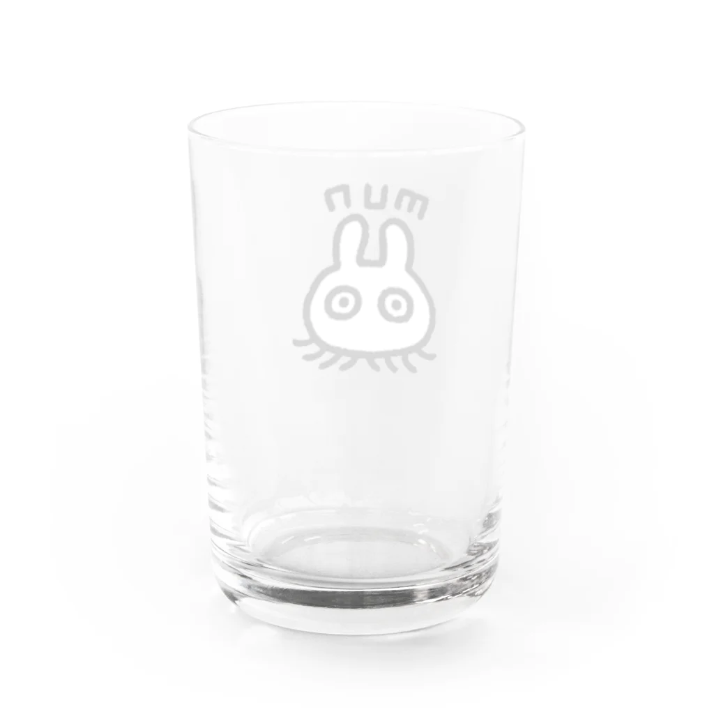 からす屋商店のむんむん Water Glass :back