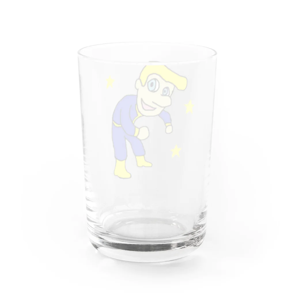 ミッコラは家から出ないのアメリカから来た友人 Water Glass :back