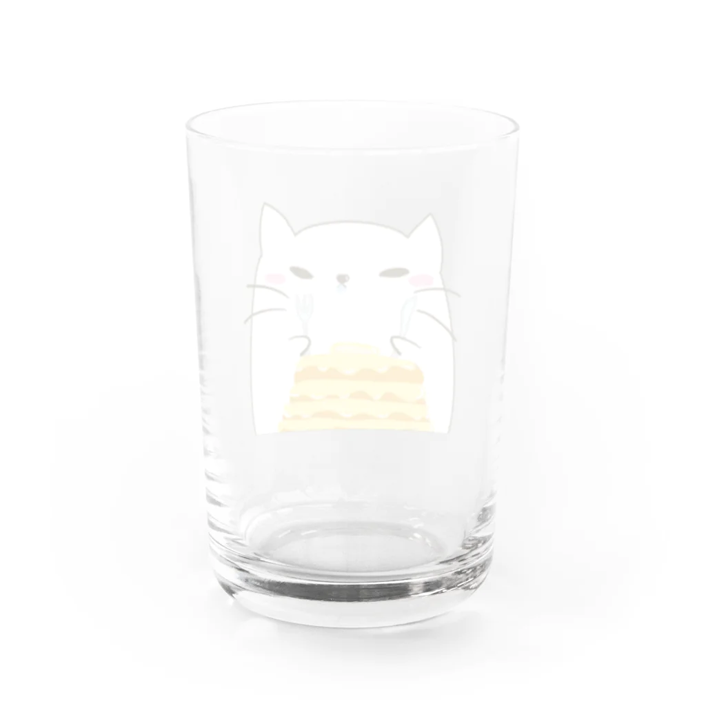 ねこぜや のネココ Water Glass :back