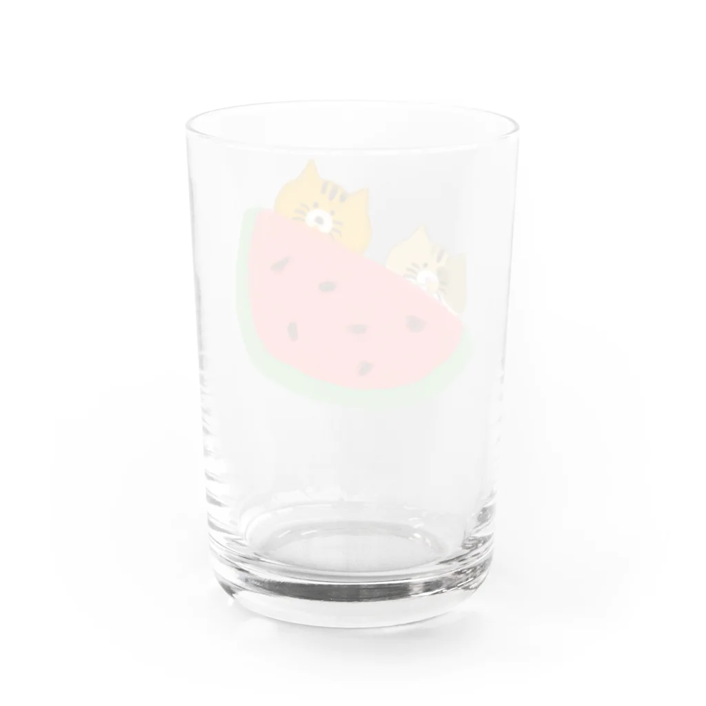 おこらないネコはなたんのおこらないネコはなたん Water Glass :back