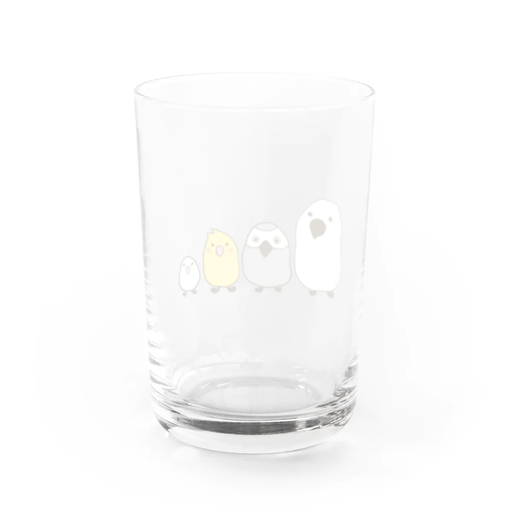 ねこぜや のトトリ Water Glass :back