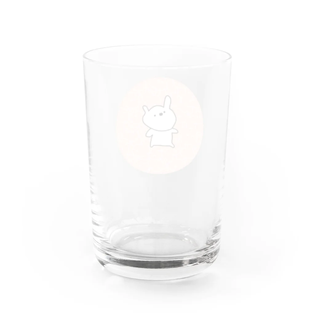 乙女座のうさ∞ Water Glass :back