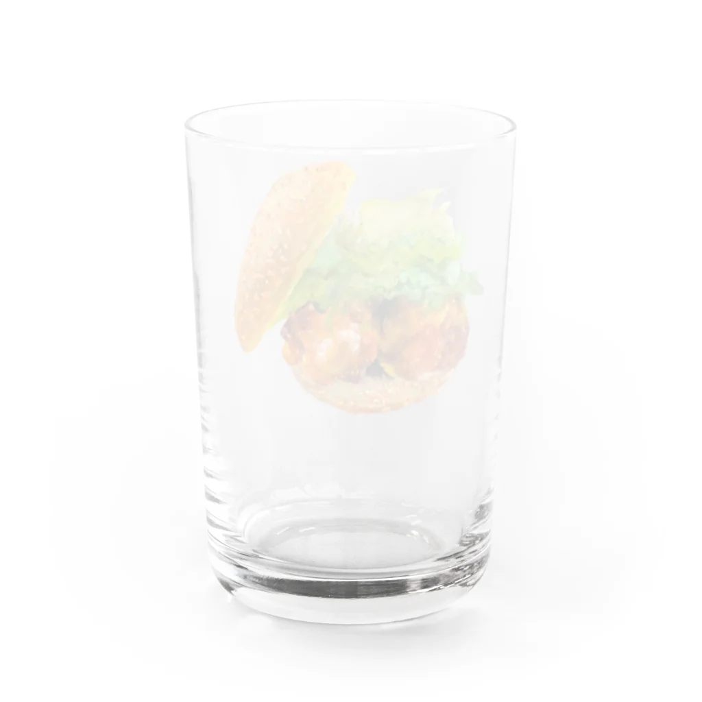 art-mimösaのハンバーガー Water Glass :back