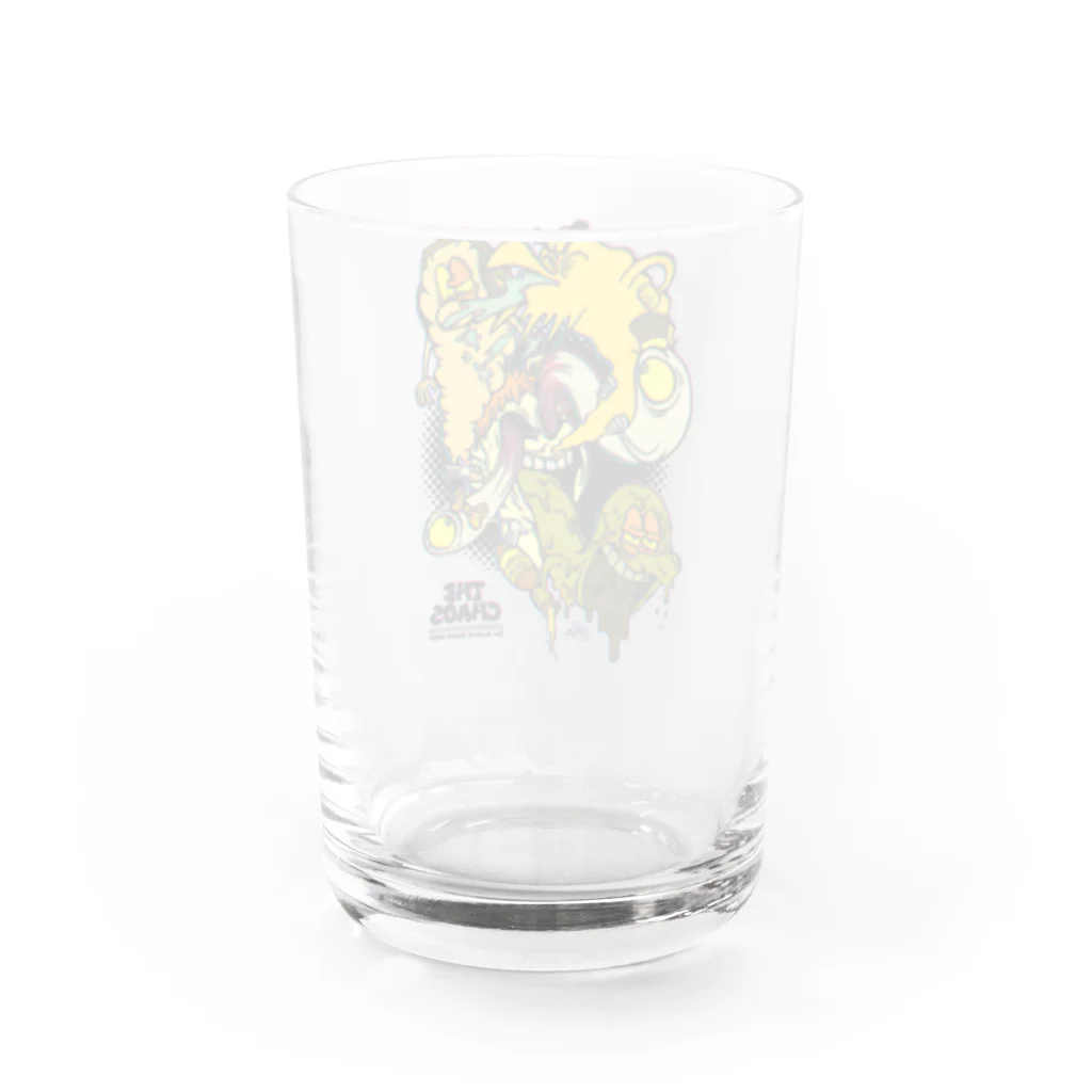 The World of YELLOW JUNKIEのYELLOW JUNKIE 「The カオス」 Water Glass :back