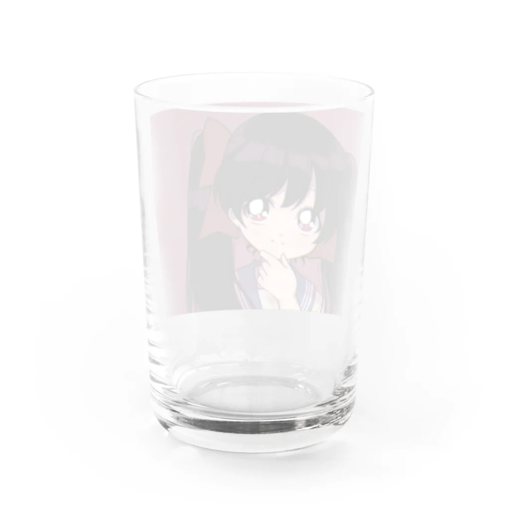 hukouco2の昔風イラスト Water Glass :back