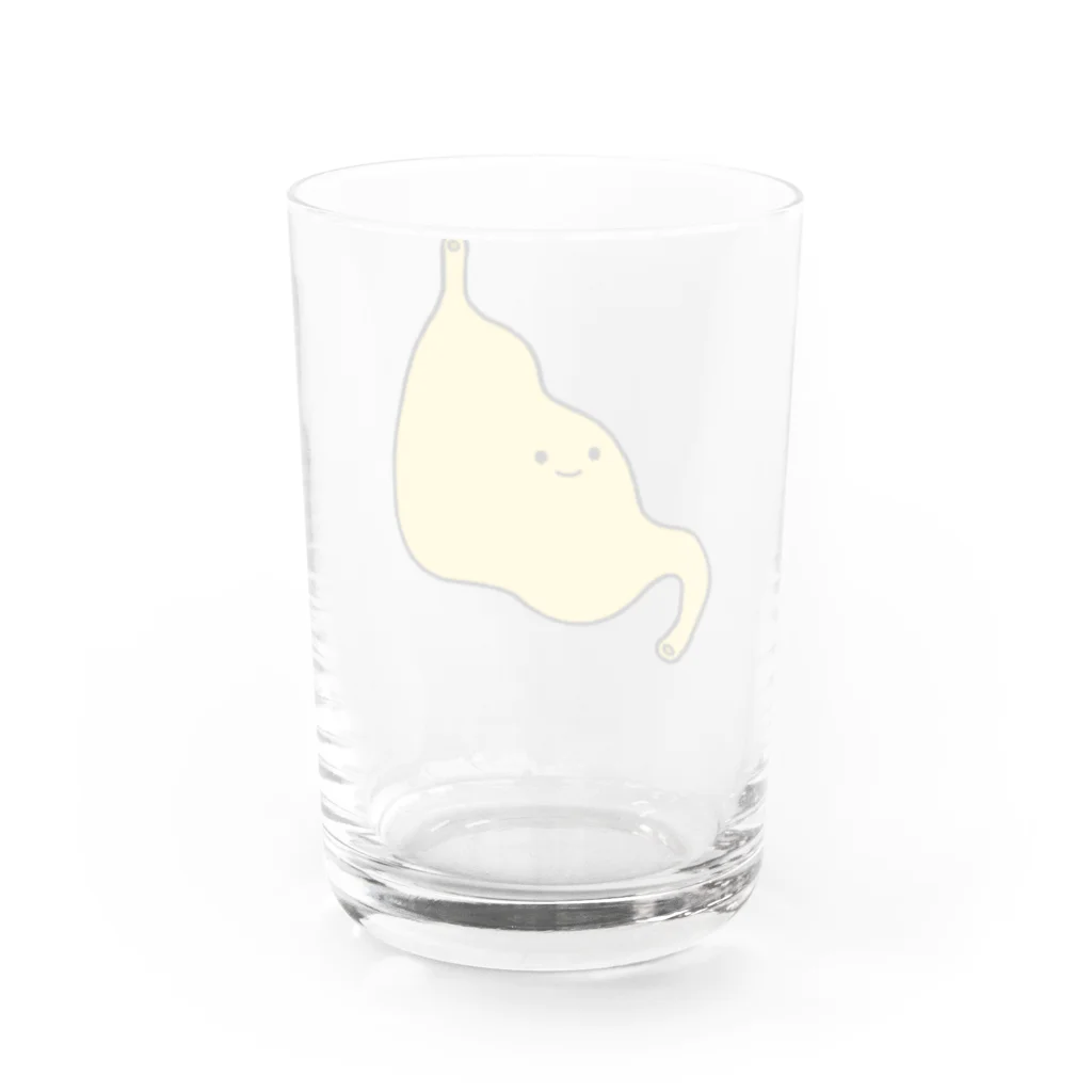 もつやのミノ Water Glass :back