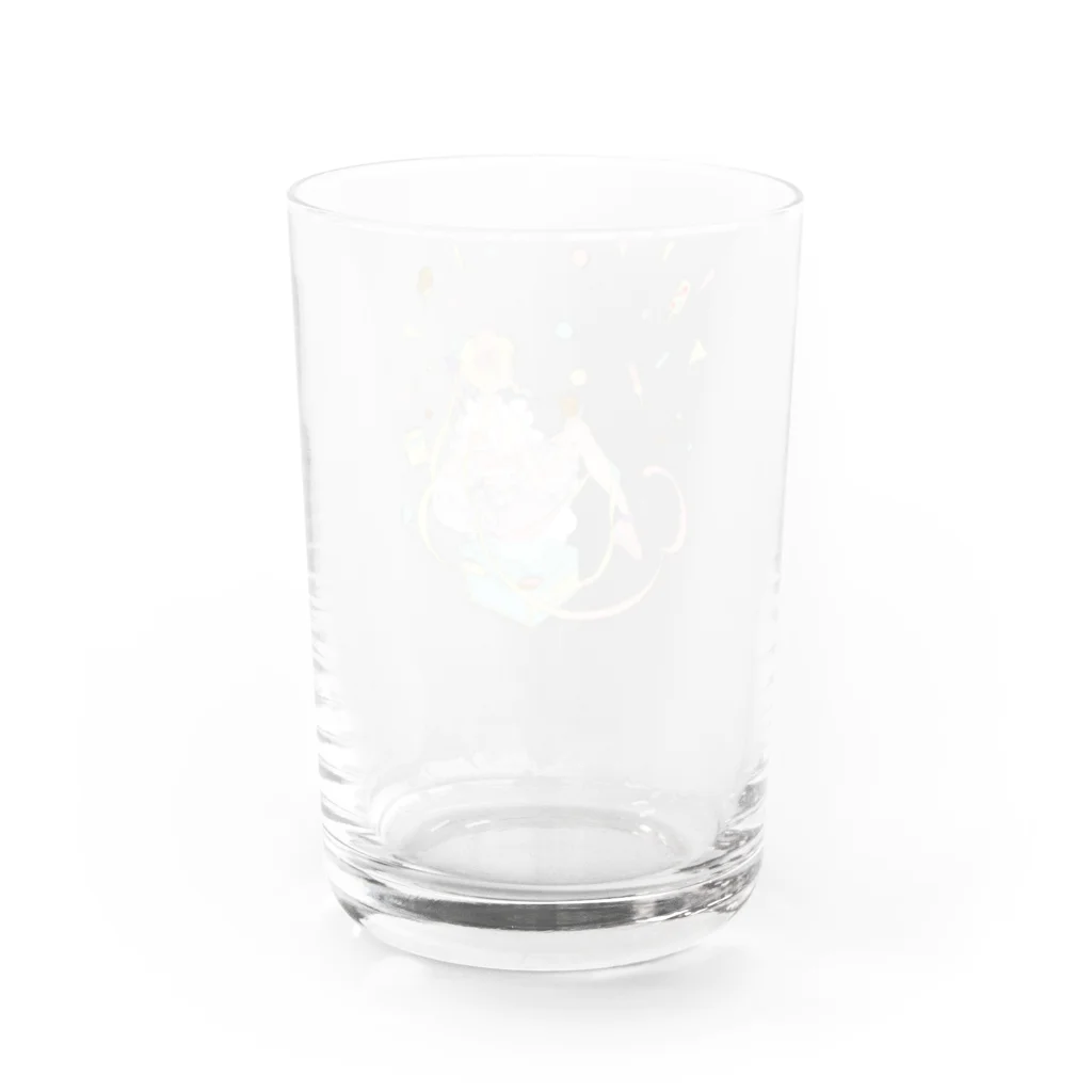 めめの夏がくる Water Glass :back