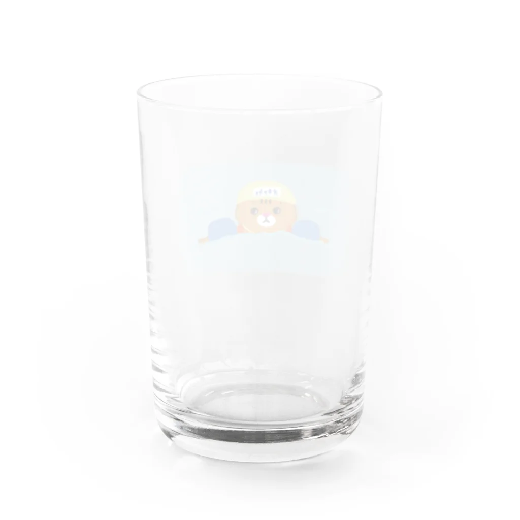 もーたんの売店のスイミングチャコちゃんグラス Water Glass :back
