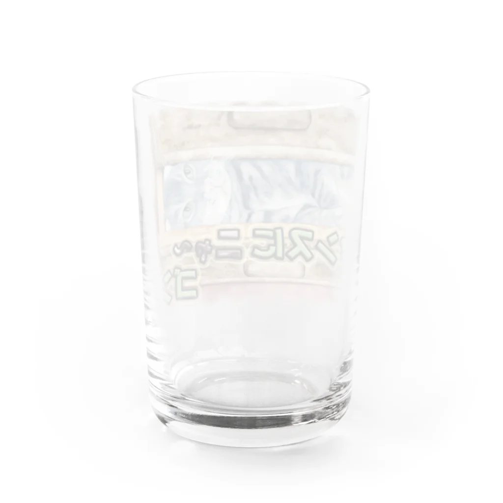 あとりえ・せとのタンスにニャ～ゴン・横Ver Water Glass :back