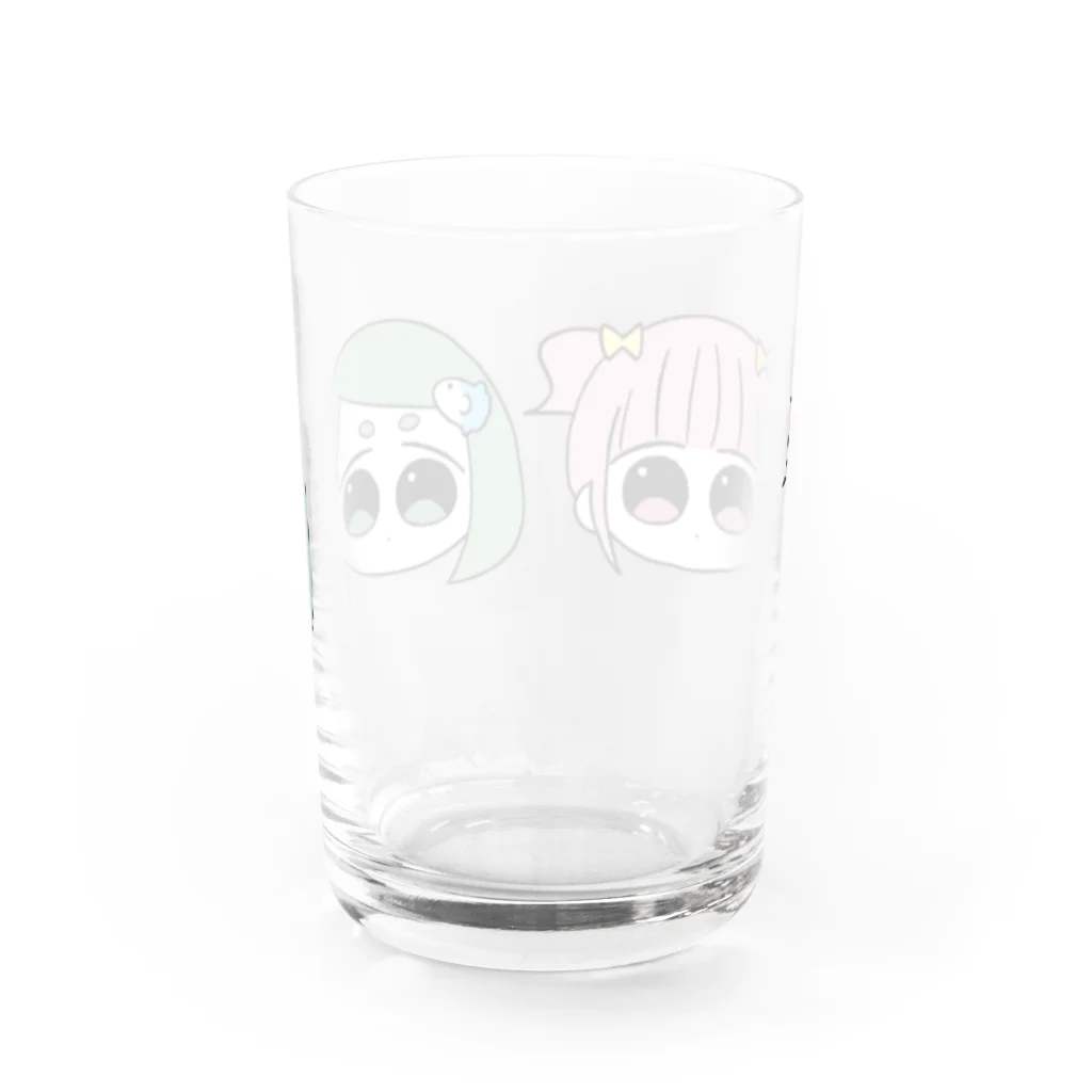 さきだのﾔ&ﾀﾞ Water Glass :back