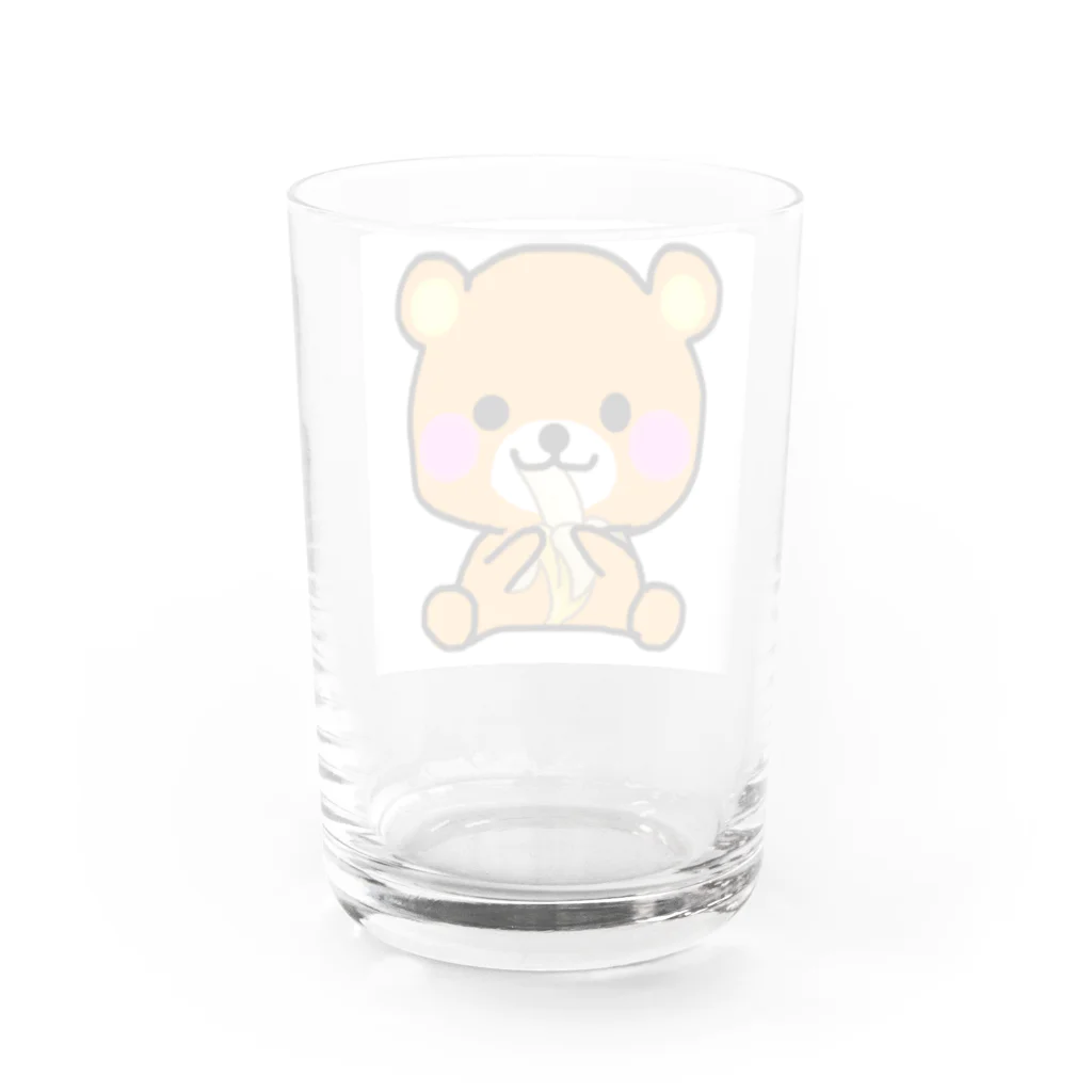 ゆんちゃむ@ぴちちゃまℓσνє♡のももくまちゃん Water Glass :back