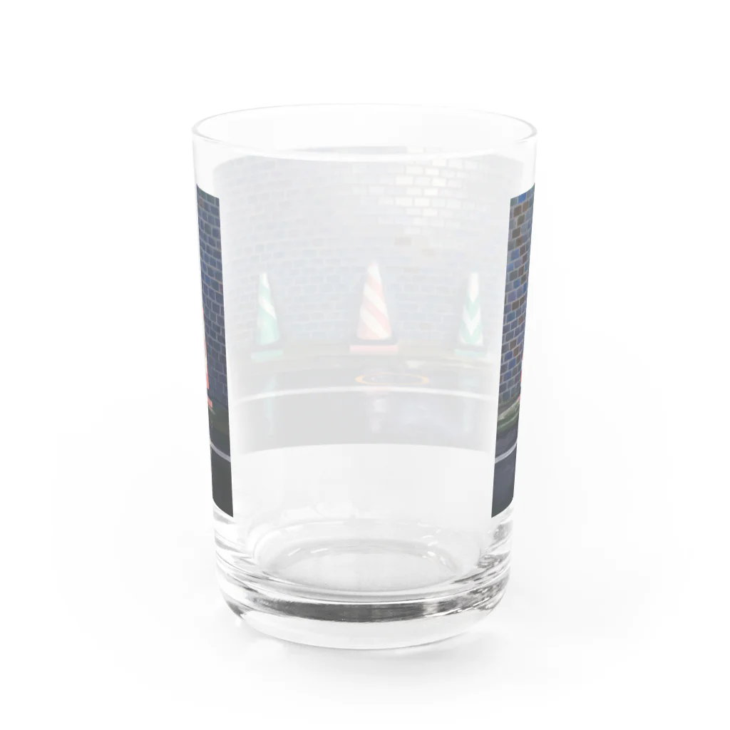 かよコーンショップのカラーコーン・雨のスーパーファイヴ Water Glass :back